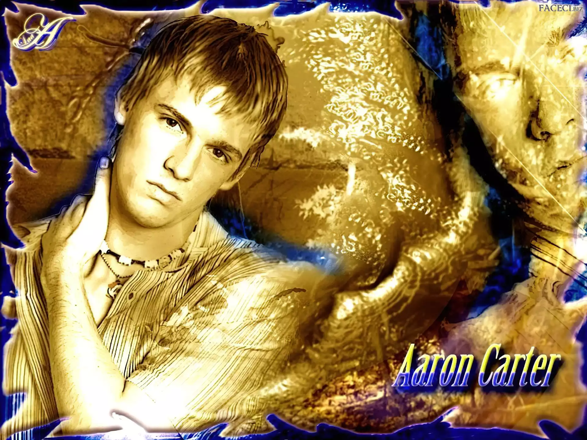 Rzeźba, Aaron Carter, Naszyjnik